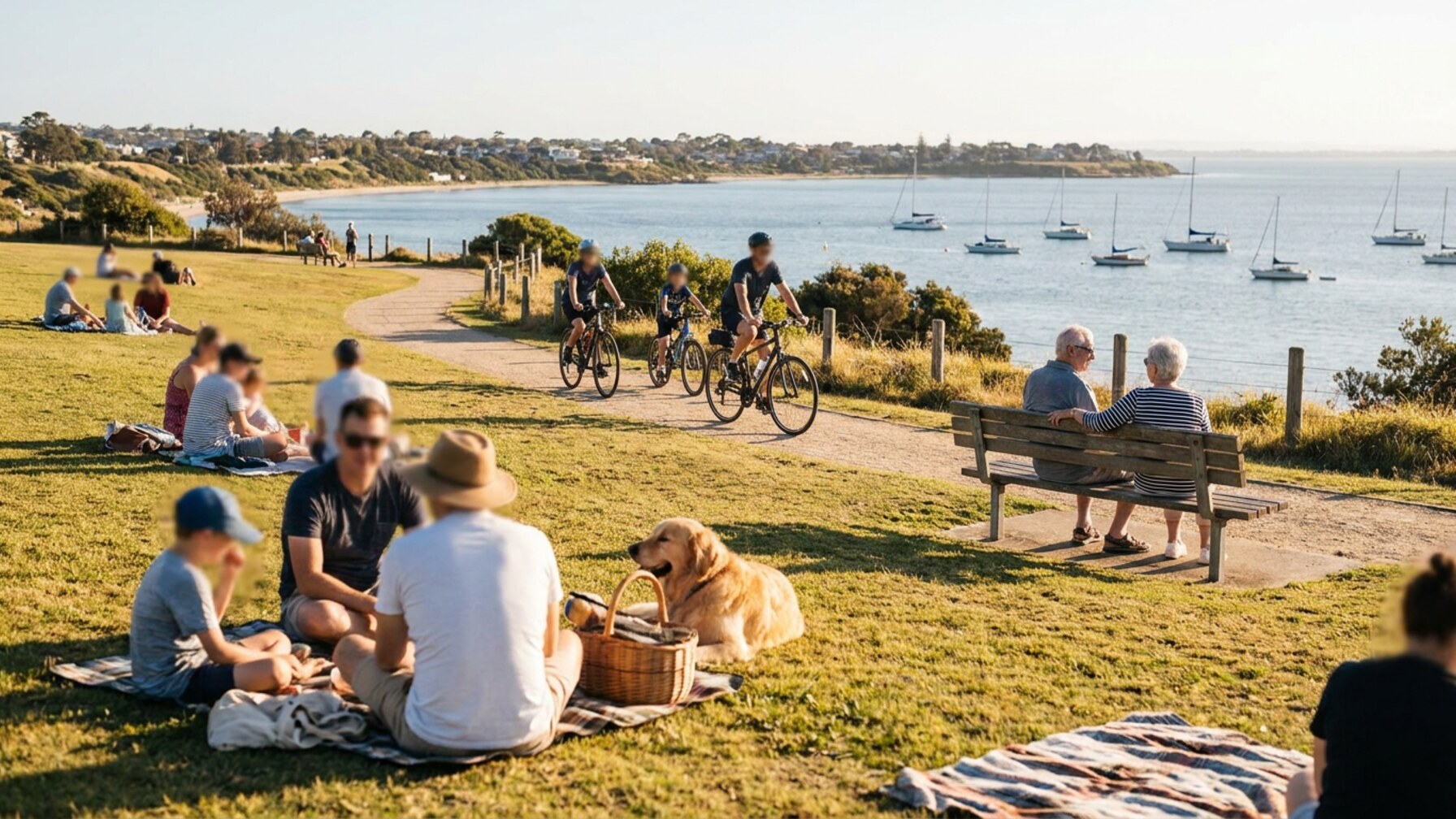 Geelong locals notice fresh rhythms in daily routines and appreciate the shift