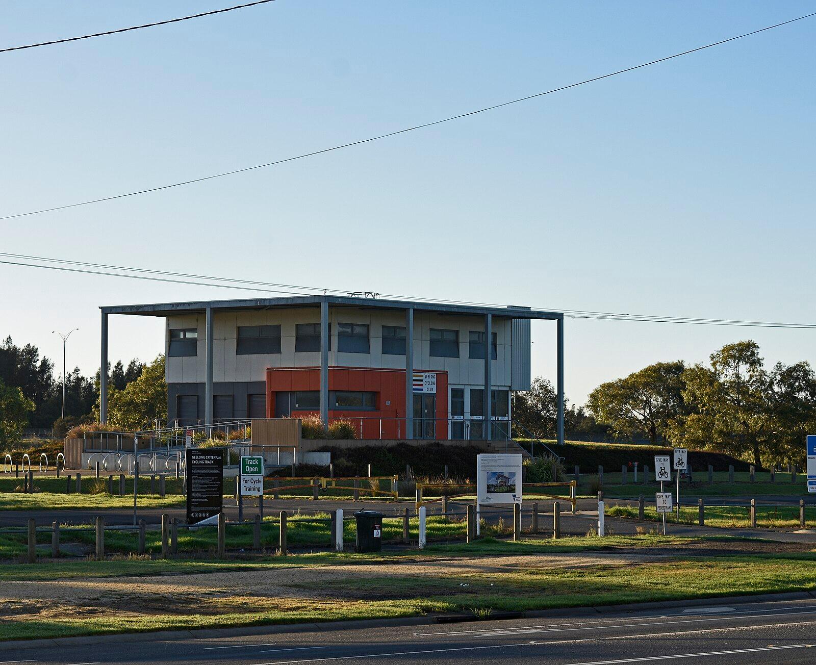 Geelong Russell Mockridge Pavilion seen from the northwest